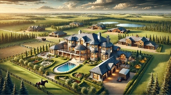 Luxury acreage estates for sale in Springbank Calgary